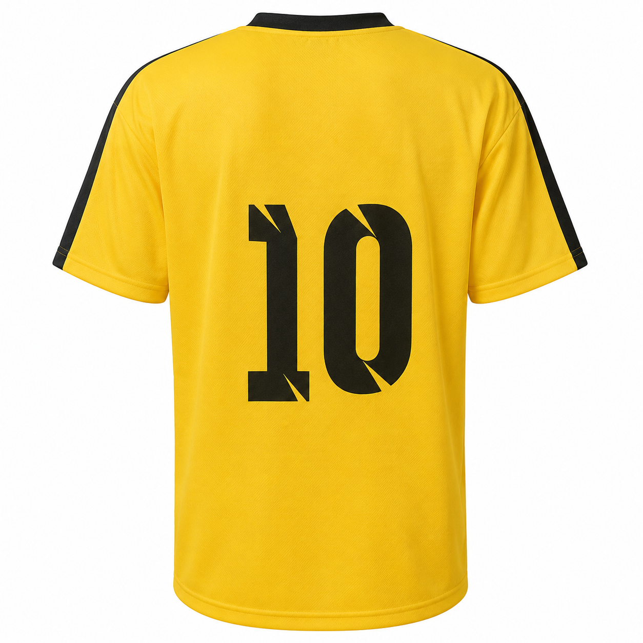 Camisa Arezzo Tam: Ginf, P, M, G e GG — Amarelo x Preto