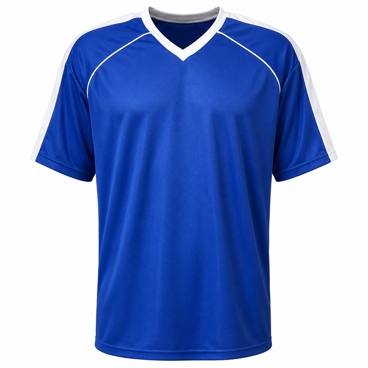 Camisa Arezzo Tam: Ginf, P, M, G e GG — Royal x Branco