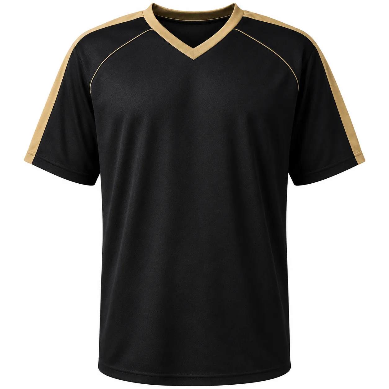 Camisa Arezzo Tam: Ginf, P, M, G e GG — Preto x Dourado