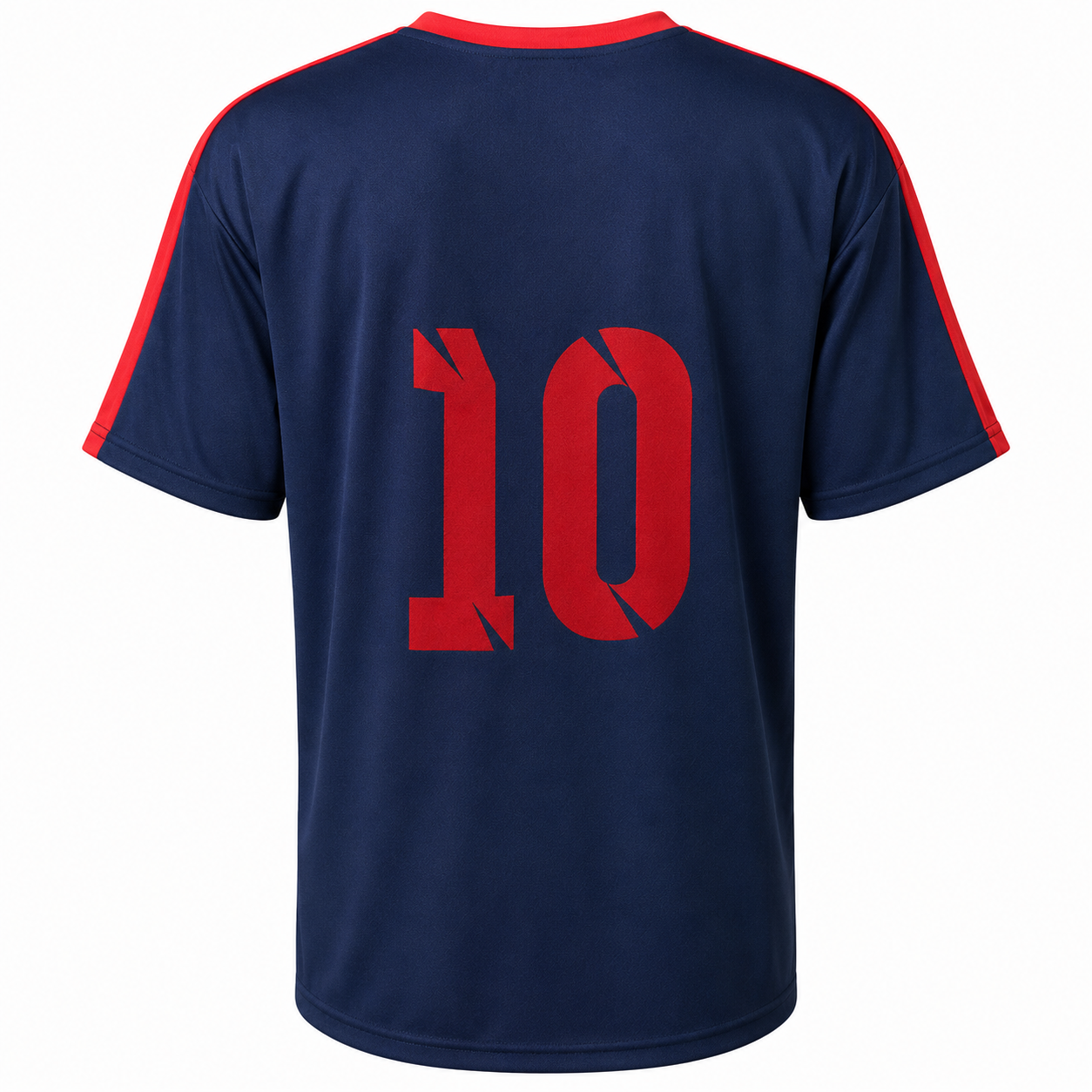 Camisa Arezzo Tam: Ginf, P, M, G e GG — Marinho x Vermelho