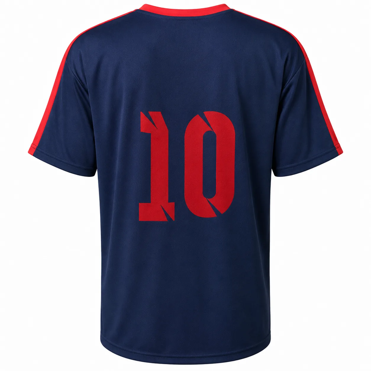 Camisa Arezzo Tam: Ginf, P, M, G e GG — Marinho x Vermelho
