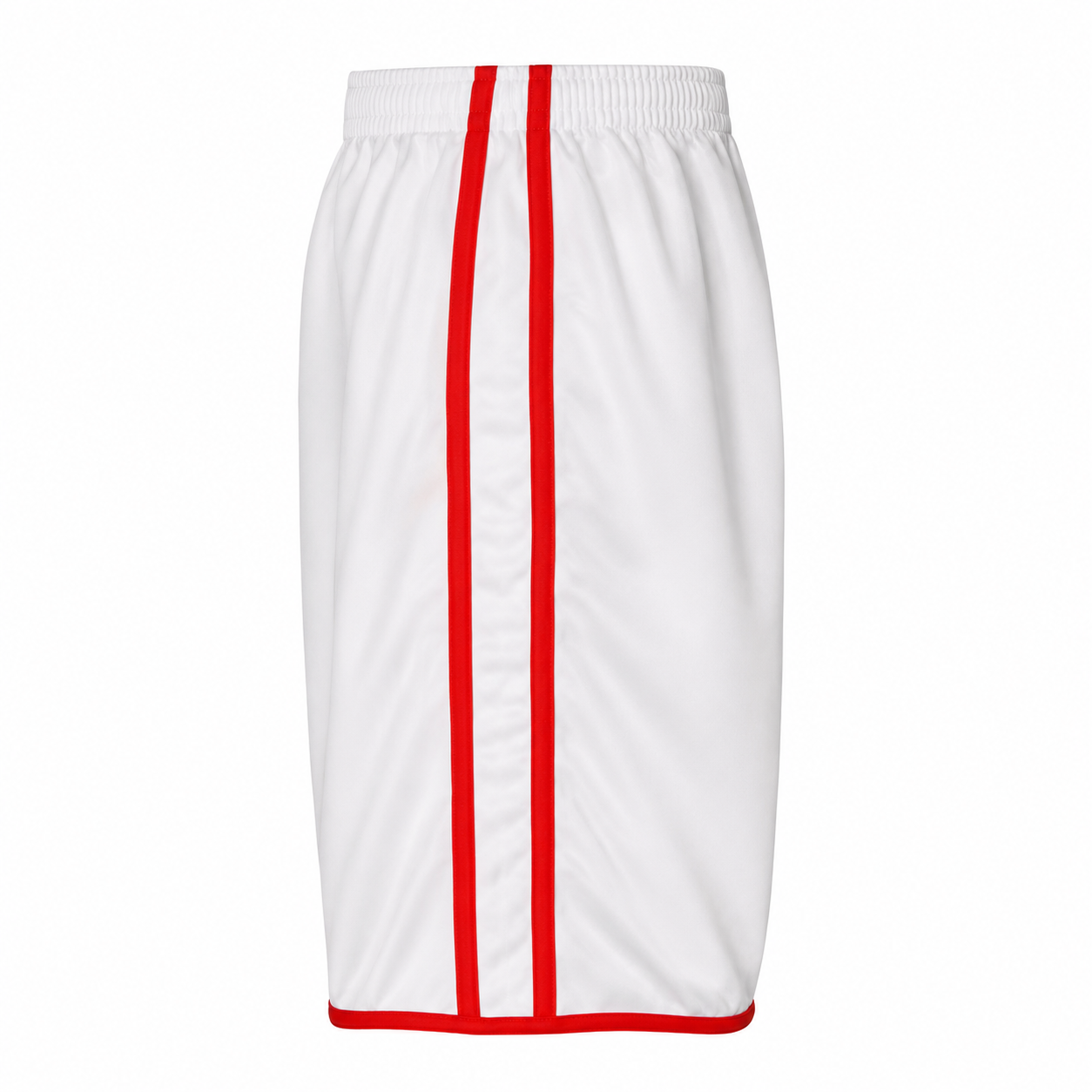 Calção Lotus — Branco x Vermelho