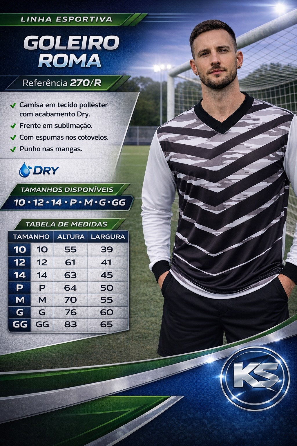 Camisa de Goleiro