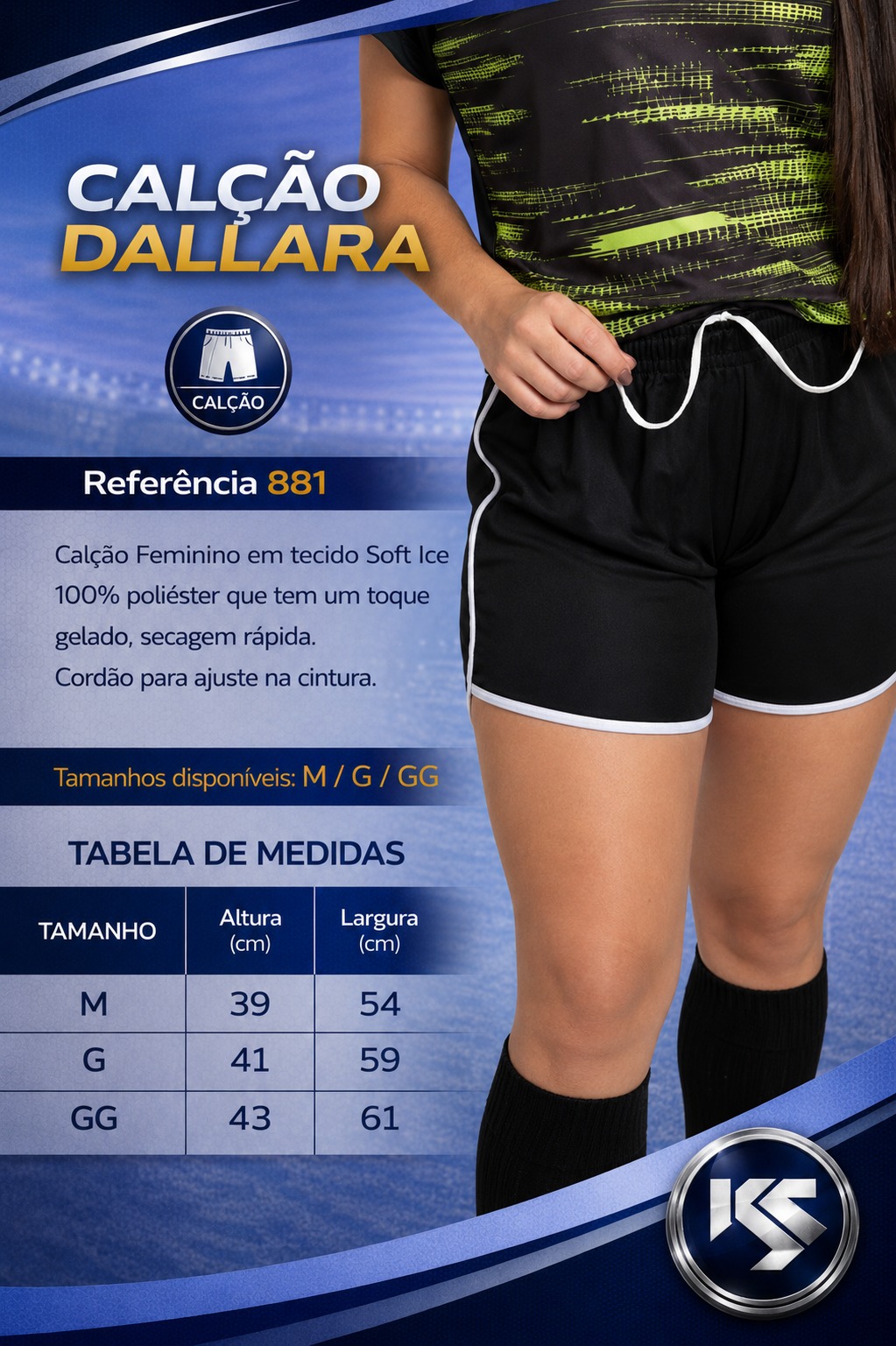 Calção Dallara