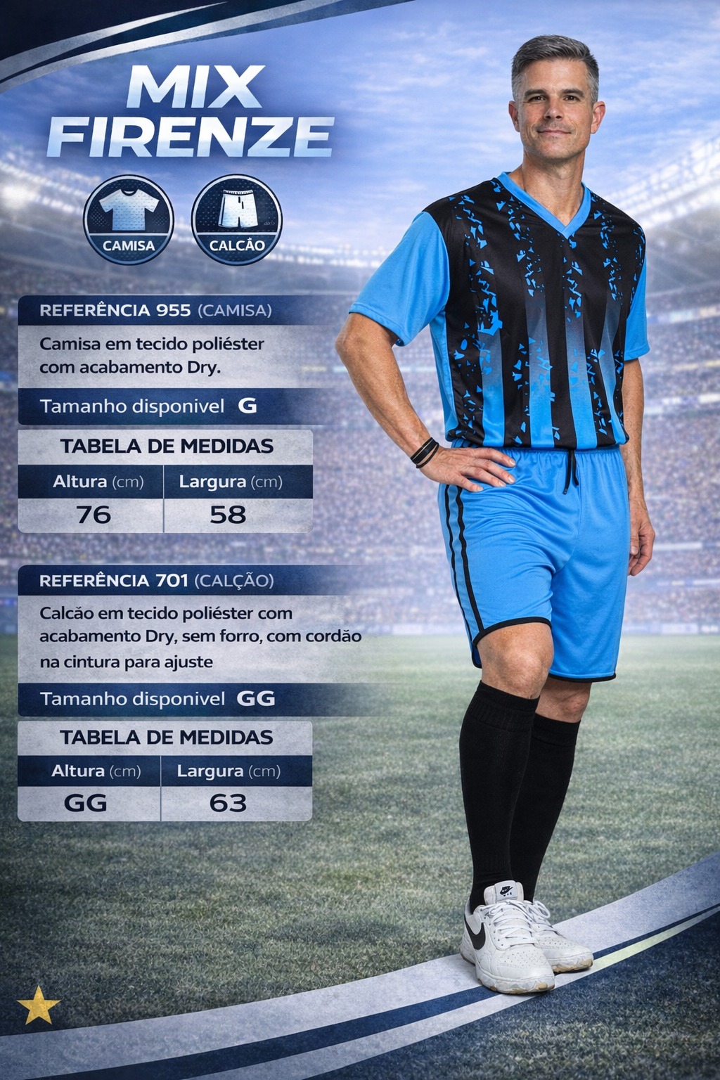 Camisa Firenze Tam G
