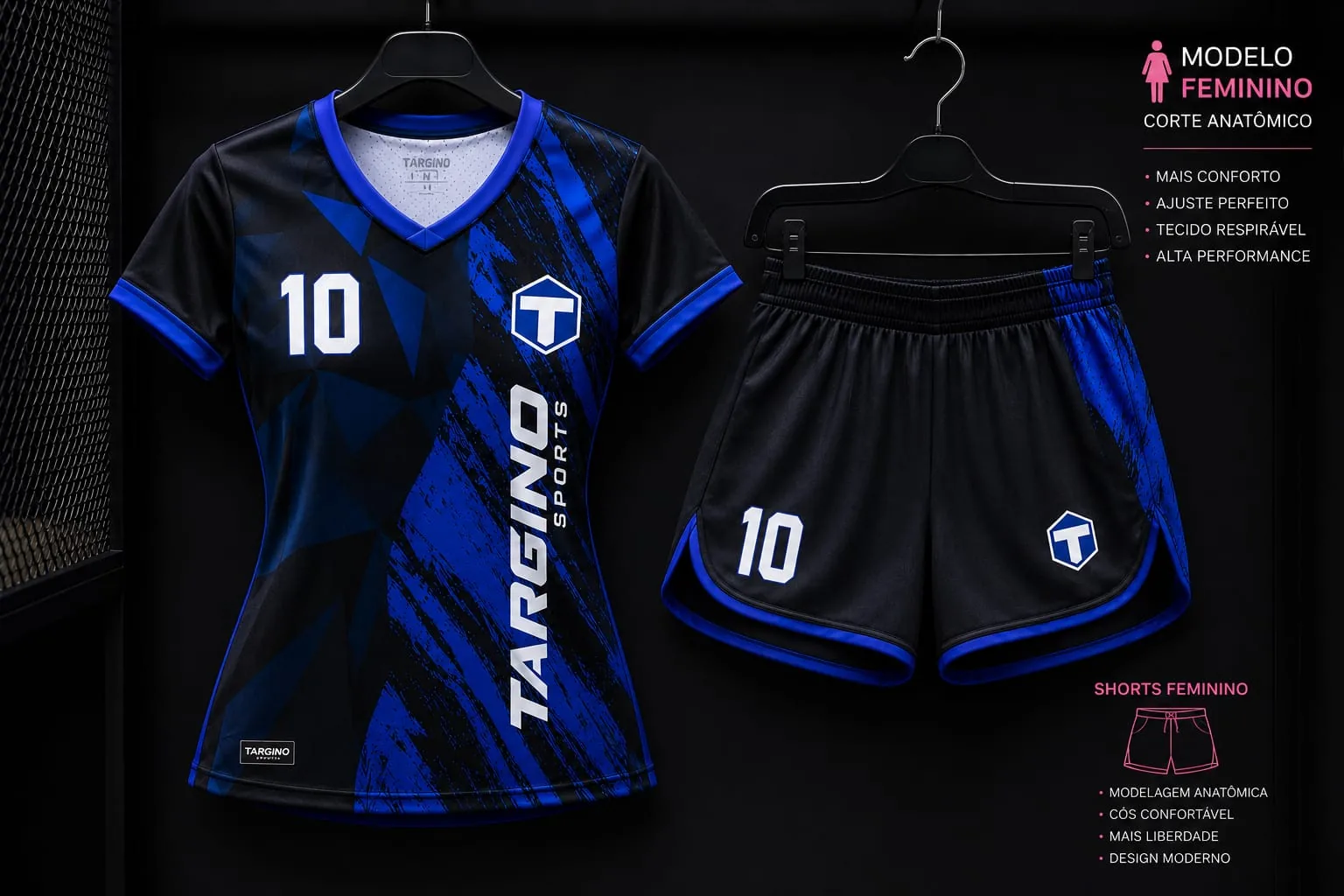 Uniforme Esportivo Personalizado Feminino
