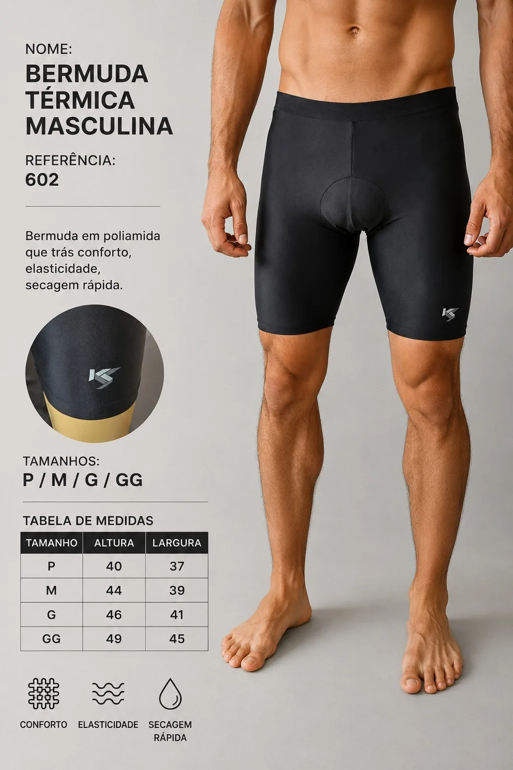 Bermuda Térmica Masculino