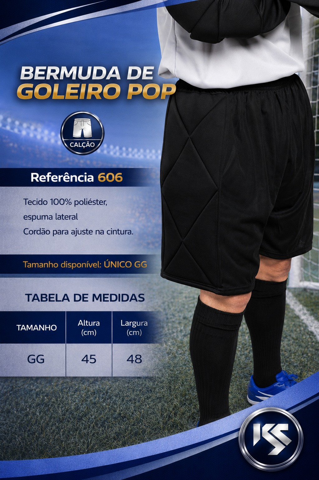 Bermuda de Goleiro Pop