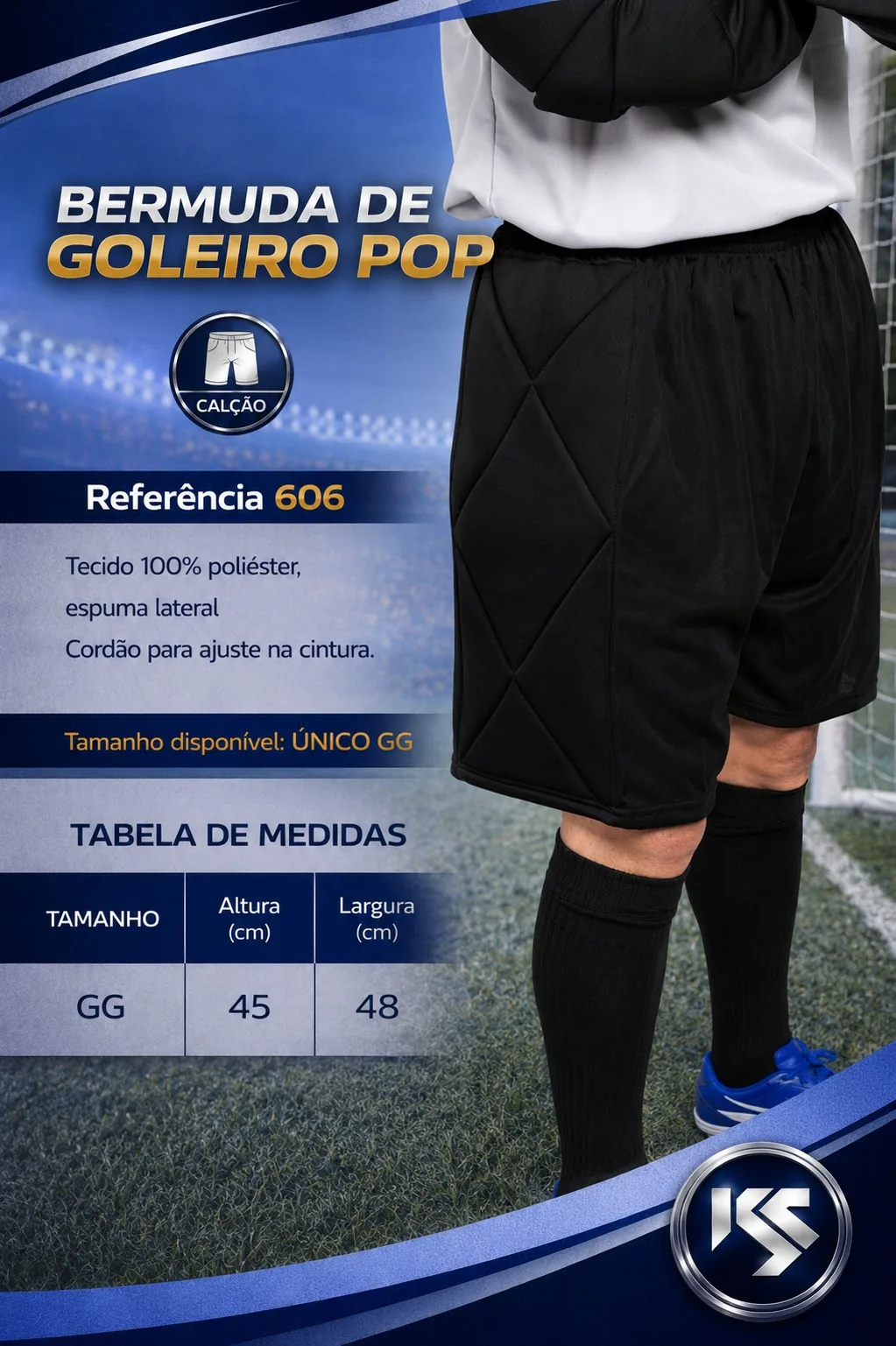 Bermuda de Goleiro Pop